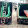 Verde 20 pies 40 pies 100-150 micrones PE Revestimiento de contenedor a granel para Coco Bean